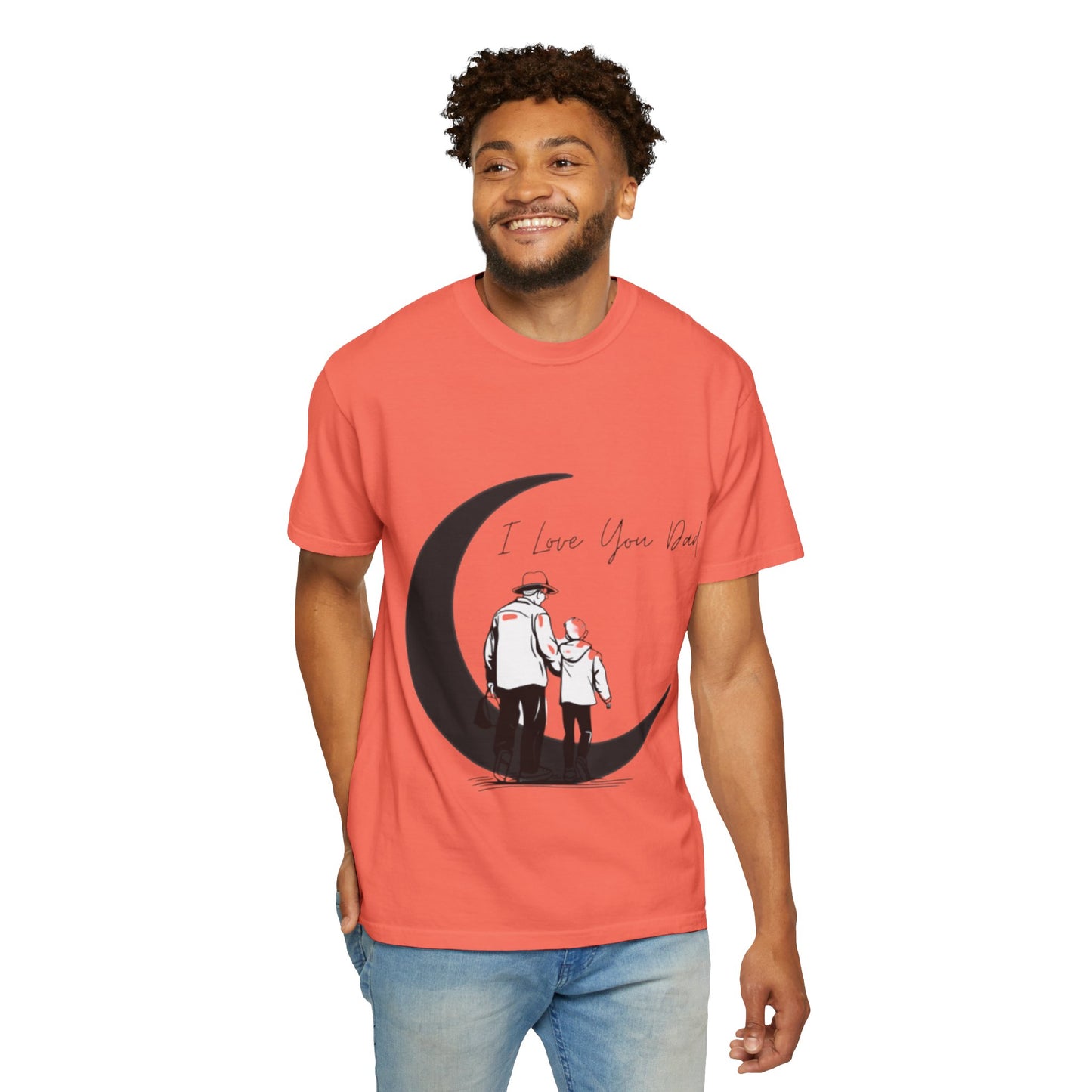 I Love You Dad Unisex T-Shirt | Gift for Father's Day, Dad Birthday Gift, Family Matching Tee, Casual Wear, Love You Dad Tee