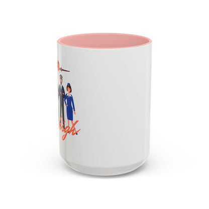Pilot-Themed Accent Coffee Mug - Perfect Gift for Aviation Enthusiasts