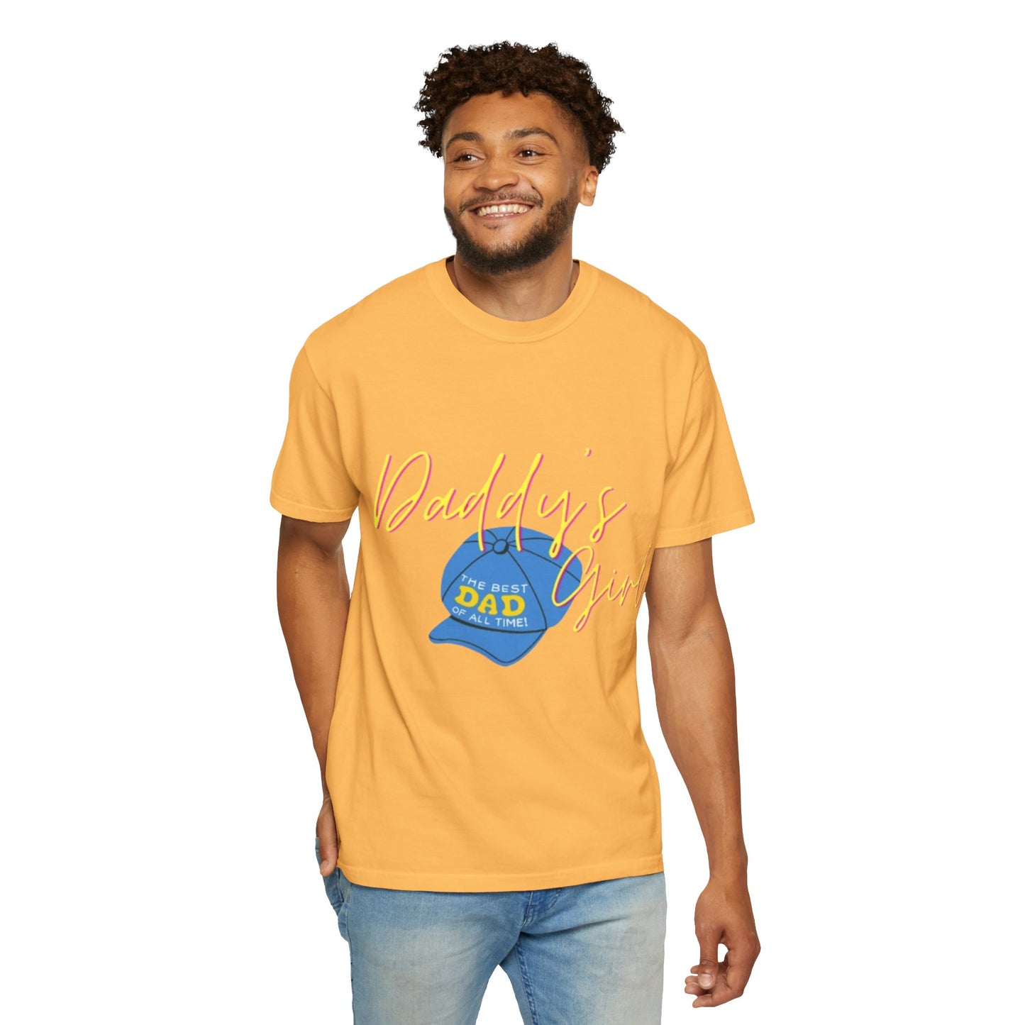 Father's Day Tshirt Gift, Daddy's Girl T-Shirt, Unisex Garment-Dyed Tee, Perfect Gift for Father's Day or Birthday, Trendy Casual Wear, Comfortable Everyday Style