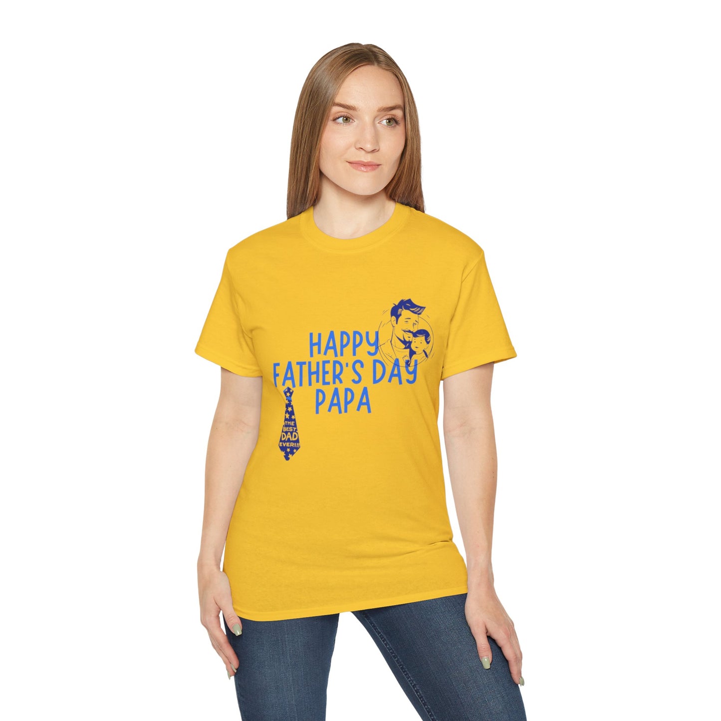 Happy Father's Day Unisex Tee, Casual Gift Shirt, Dad Appreciation Tee, Father's Day T-Shirt, Unique Dad Gift