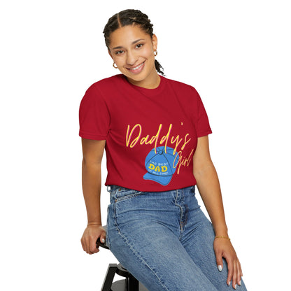 Father's Day Tshirt Gift, Daddy's Girl T-Shirt, Unisex Garment-Dyed Tee, Perfect Gift for Father's Day or Birthday, Trendy Casual Wear, Comfortable Everyday Style